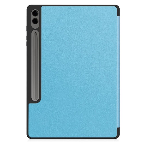 Kolmen taittotelineen älykotelo Samsung Galaxy Tab S10+ (S10 Plus) -puhelimelle Light blue