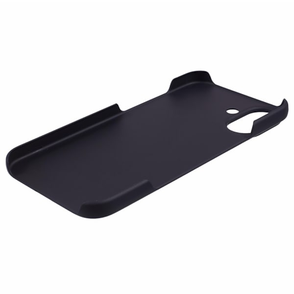 Deksel for iPhone 16 Plus - støtsikker, hardt gummiert deksel Black