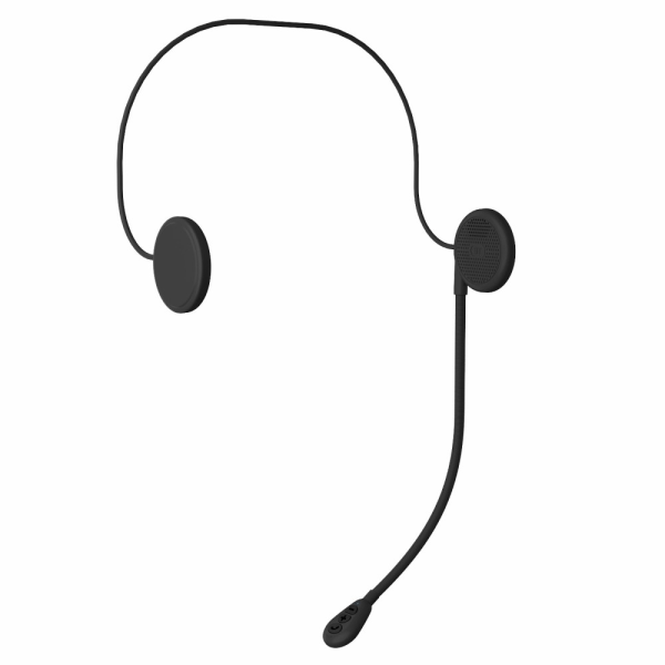Bluetooth Handsfree-samtale med lang standby-tid for motorsykkelhjelm Black