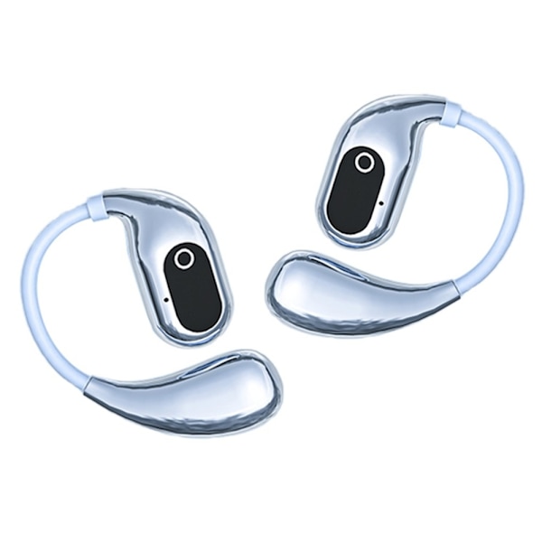 144 Sprog Oversættelses Oversætter Smart Oversætter Headset Bluetooth - Blå Blue