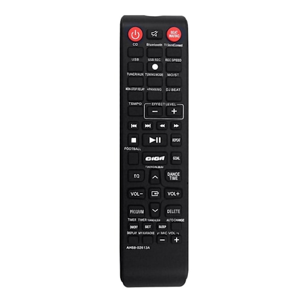 TV:n kaukosäädin Korvaa AH59-02613A Samsung TV Black