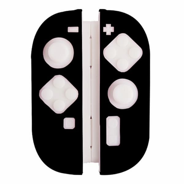 1 par kompatibelt med Nintendo Switch 2-kontroller silikondeksel - Svart Black