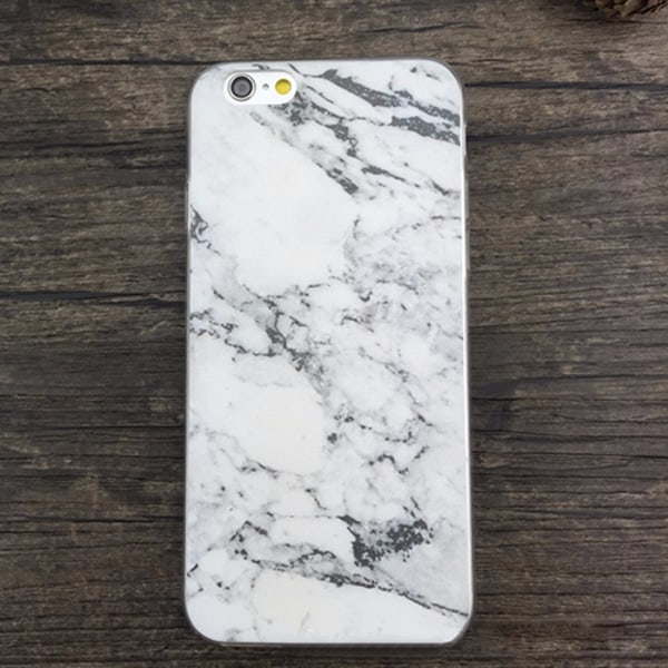 iPhone 8/7/6 TPU Shell Marble White