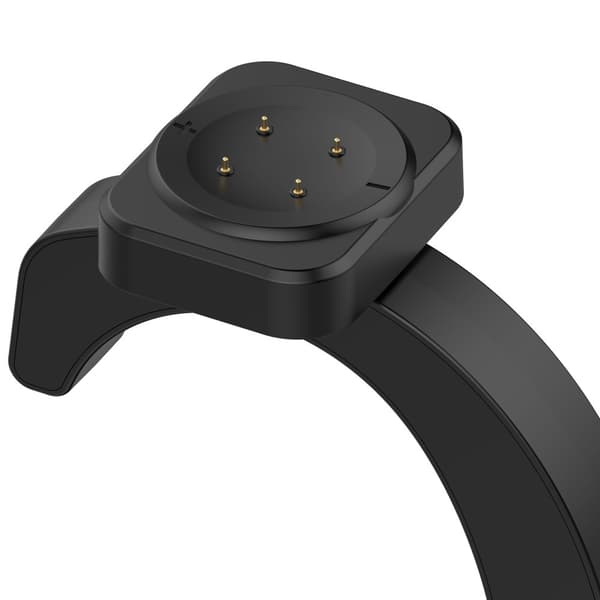 Lader & Dokk for Google Pixel Watch 3 45/41mm, Watch 2, Fitbit Ace LTE med 1m Kabel Black