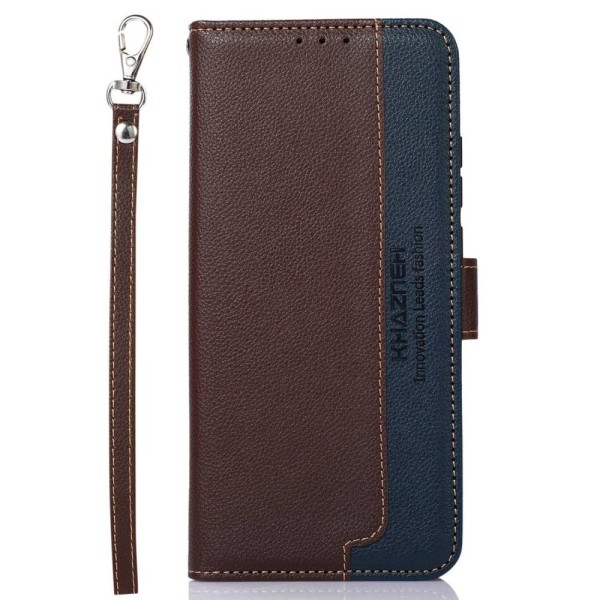 KHAZNEH puhelimen kansi Motorola Moto G53 5G/G23 4G/G13 4G - Ruskea/Sininen Brown