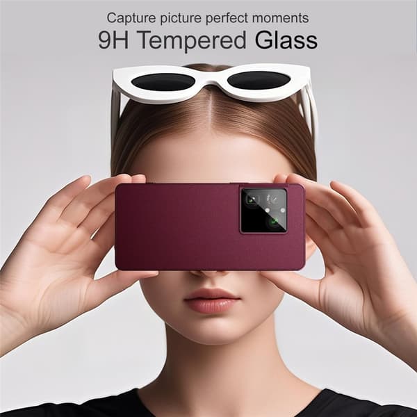 IMAK Kameralinssin Suojus Sony Xperia 1 VIII:lle Black