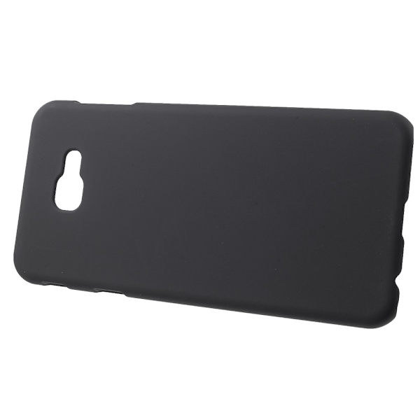 Rubberized Hard Plastic Cover for Samsung Galaxy J4 Plus - Black Black