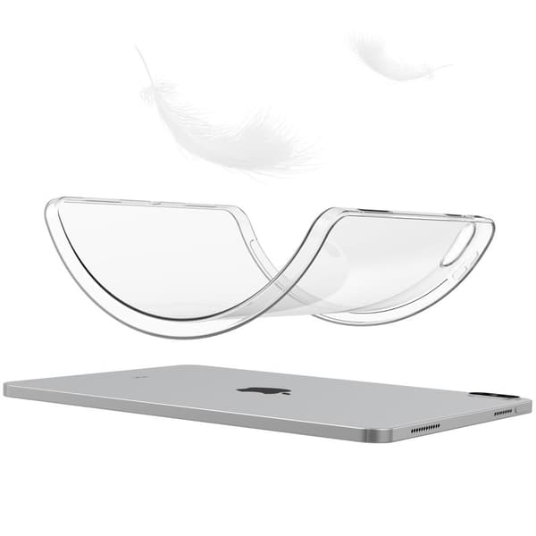 iPad 10.9" 2022 TPU Skal - Gennemsigtig Transparent