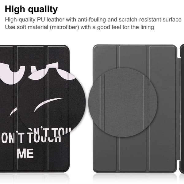 Slim Fit Cover Fodral Till Nokia T21 - Don't Touch Me multifärg