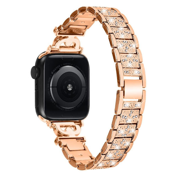 Apple Watch Ultra/Series 8-SE 49 45 44 42 mm kellohihna Pink gold