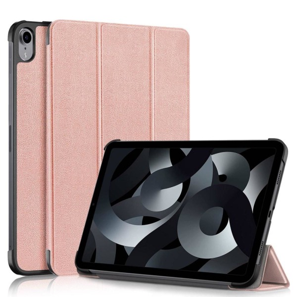 Apple iPad 10.9 2022 Slim fit tri-fold fodral - Rose Gold Rosa guld