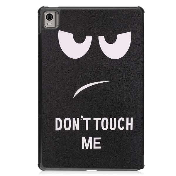 Nokia T21 Trifold Stand Sleep Wake Tabletcover - etui - Rør ikke ved mig Multicolor
