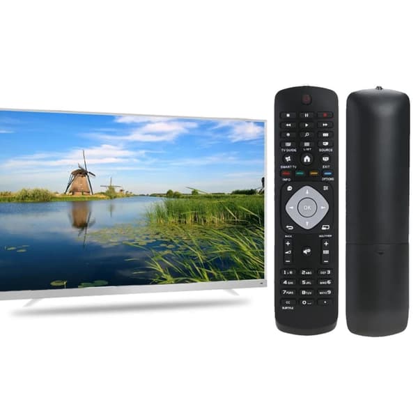 TV-fjernkontroll erstatning for Philips YKF347-003 Black