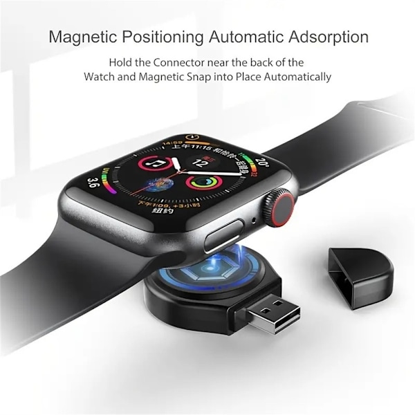 Oplader A01 til A Watch Black
