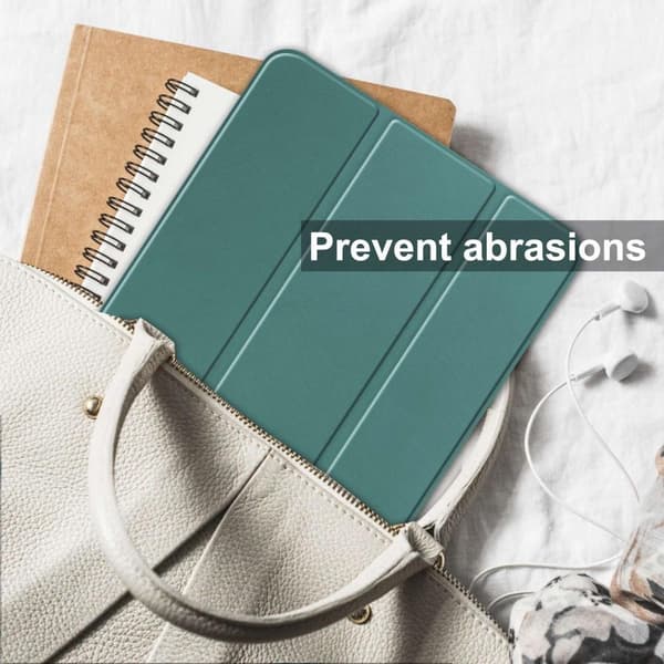 Apple iPad 10.9 2022 Slim Fit Trifoldbart deksel Pennebrett - Grønn Green
