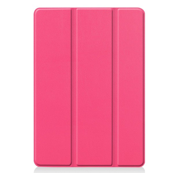 Apple iPad 10.2 2021/2020/2019 Kolmintaitettava Teline Tabletin Suojakotelo -Ruusu Pink