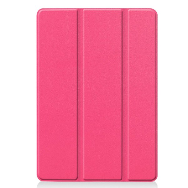 Apple iPad 10.2 2021/2020/2019 Trifoldet Stand Tablet-Taske -Ros Pink
