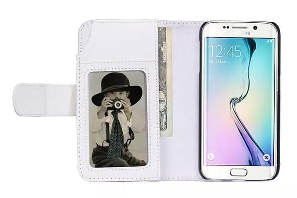 Samsung Galaxy Note 5 Edge Lompakkokotelo with 6 kortplatser Black