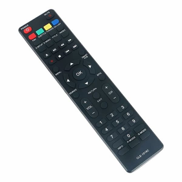 Fjärrkontroll Ersättning för CLE-1018C För Hitachi TV Svart