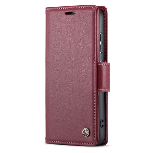 CASEME Retro Pung Taske til Samsung Galaxy S24 Red