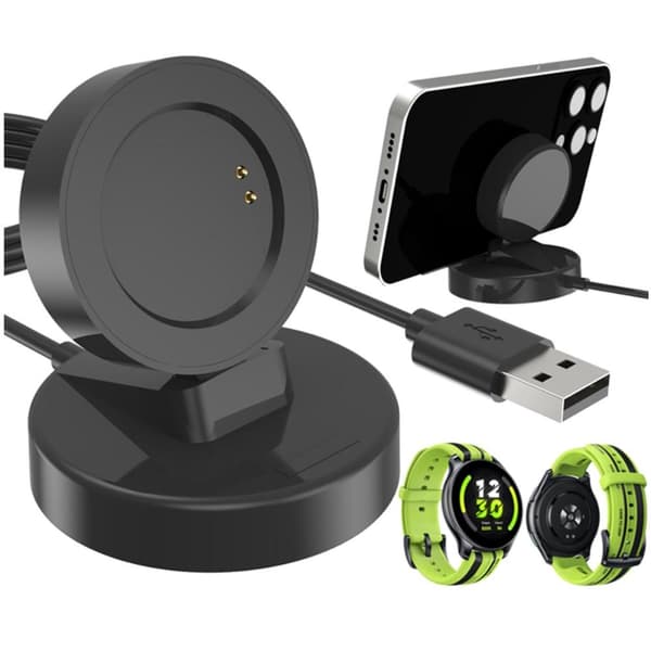 Realme Watch T1 RMW2102 Ladekabeldokking USB Black