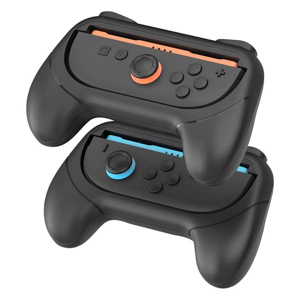 IPEGA 1 par kompatibel med Nintendo Switch 2 Grips Shell spillkontroller Joy-Con Black