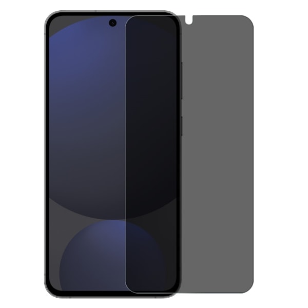 NORTHJO Til Samsung Galaxy S25 Privacy Screen Protector Hærdet Glas Anti-Spy Black
