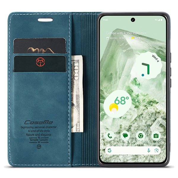 CASEME Retro Pung Taske til Pixel 8a Green