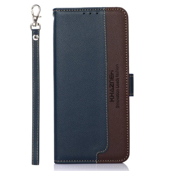 KHAZNEH Phone Cover to Xiaomi 13 Lite / Xiaomi Civi 2 - Blue/Brown Blue