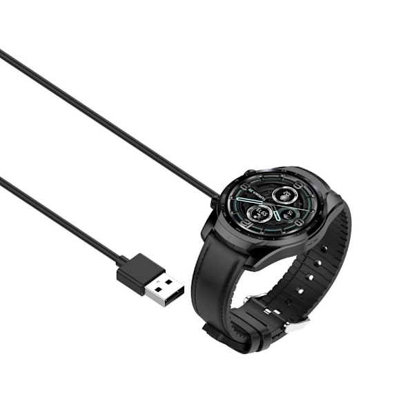 TicWatch Pro 3/TicWatch Pro 3 Lite USB - ladekabel/Dock 1m Black
