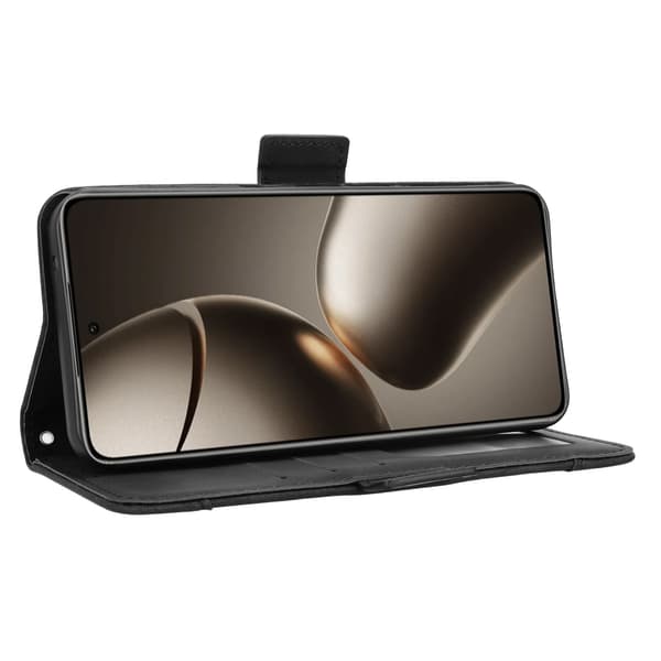Etui til Xiaomi 15T Pung med Flere Kortlommer - Sort Black