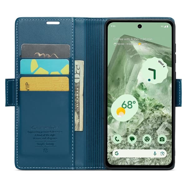 CASEME Retro Pung Taske til Pixel 8a Blue