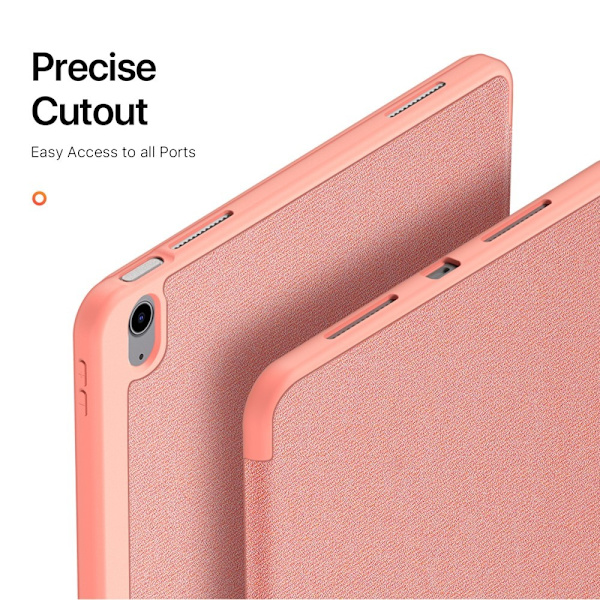 DUX DUCIS Domo iPad Air 13 (2024) Trefoldet stativ - Pink Pink