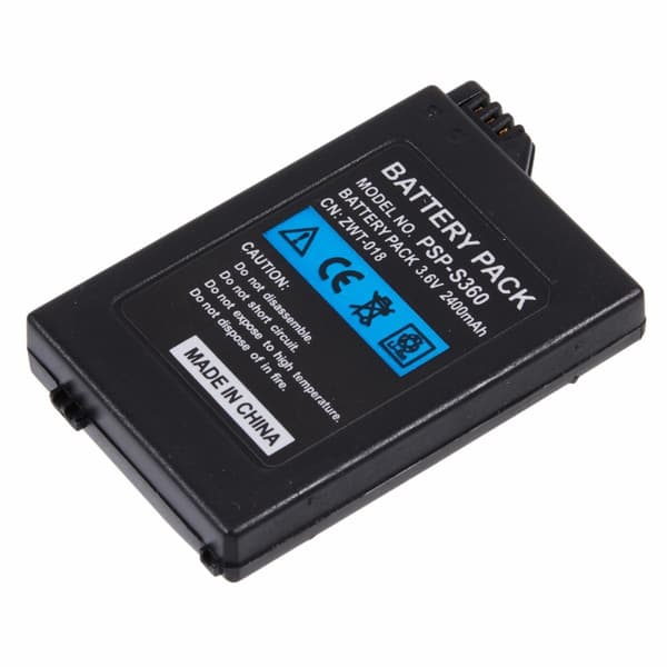 Batteri for Sony Playstation Portable 2000 / 3000 3.6V 2400mAh Black