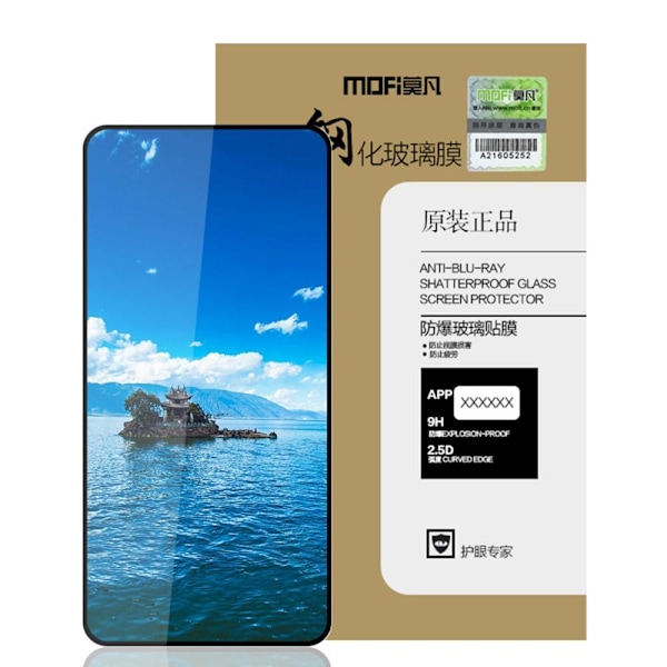 MOFI Huawei P smart 2021 2.5D 9H Full Covering Tempered Glass Transparent