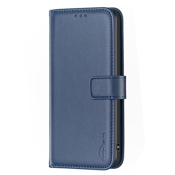 BINFEN COLOR Telefonlommebokdeksel til iPhone 18 Pro / 17 Pro Blue