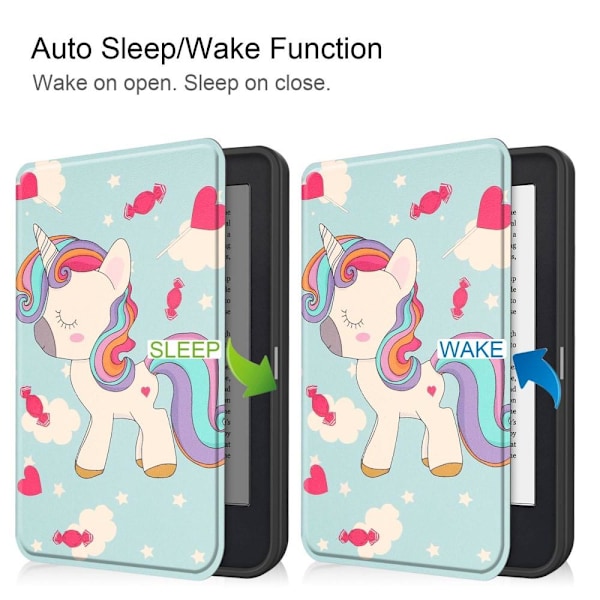 Fodral till Kobo Clara 2E läsplatta - Unicorn Blå