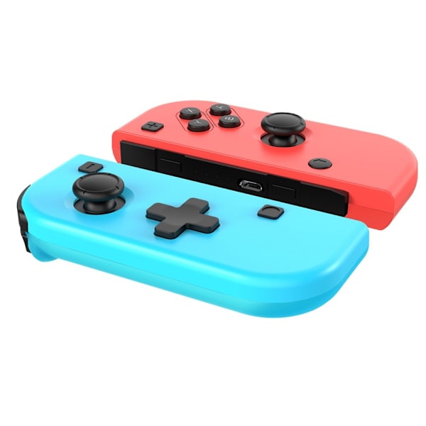 Kompatibel med Nintendo Switch Joypad trådlös Bluetooth-kontroller vänster och höger gamepad Blå