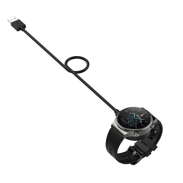 Huawei Watch 3 Pro USB-latauskaapelin teline 1m Black