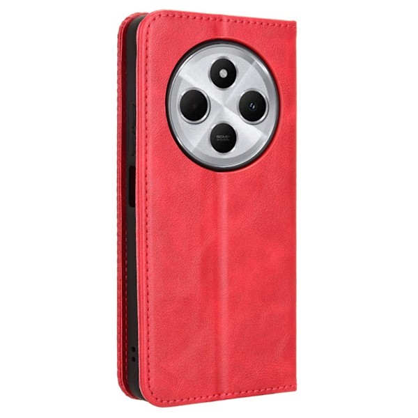 Til Xiaomi Redmi 14C Pung Stand Flip Telefonetui Red