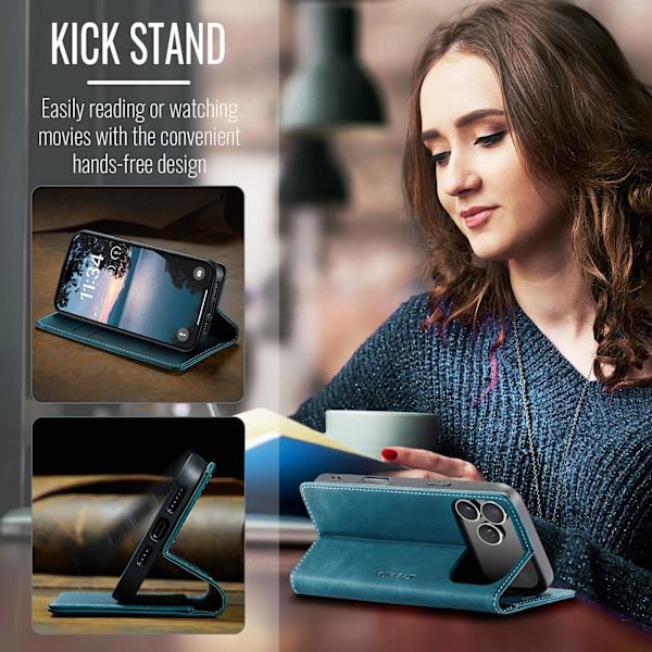 CASEME Lommebok-deksel Til iPhone Air Blue