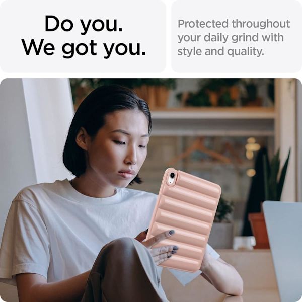 För iPad 10.9 (2022) Candy Color TPU - Rosa Rosa