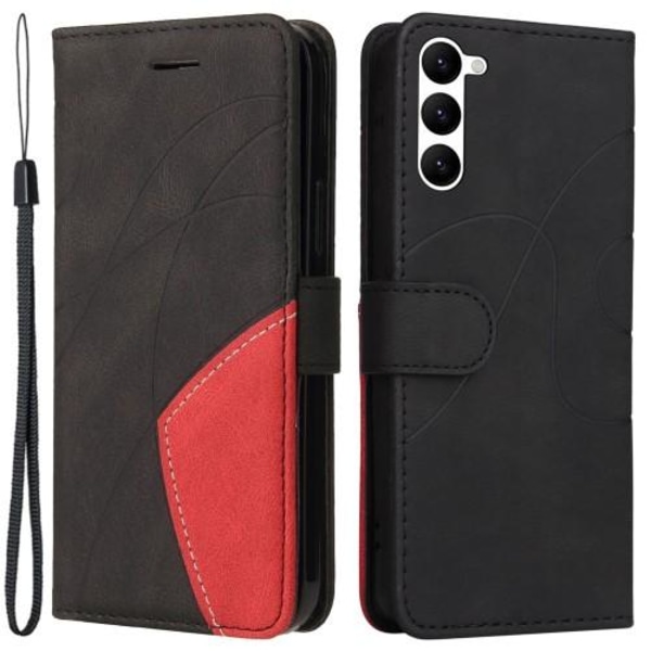 Til Samsung Galaxy S23+ (Plus) KT Series-1 Dobbeltfarve - Sort/Rød Black