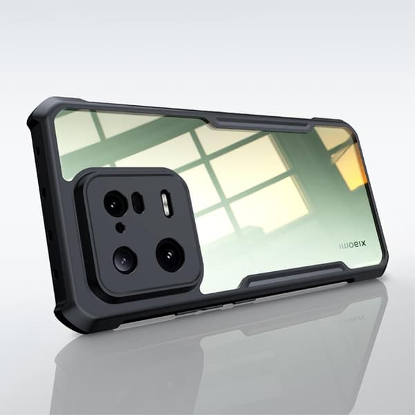 XUNDD bagcover til Xiaomi 13 5G akryl+TPU telefonetui Black