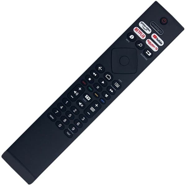 TV-fjernkontroll erstatning for RM-L1760 for Philips TV Black