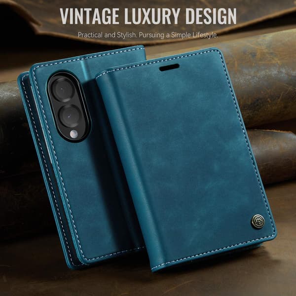 CASEME Telefonplånboksfodral till Samsung Galaxy Z Fold8 Grön