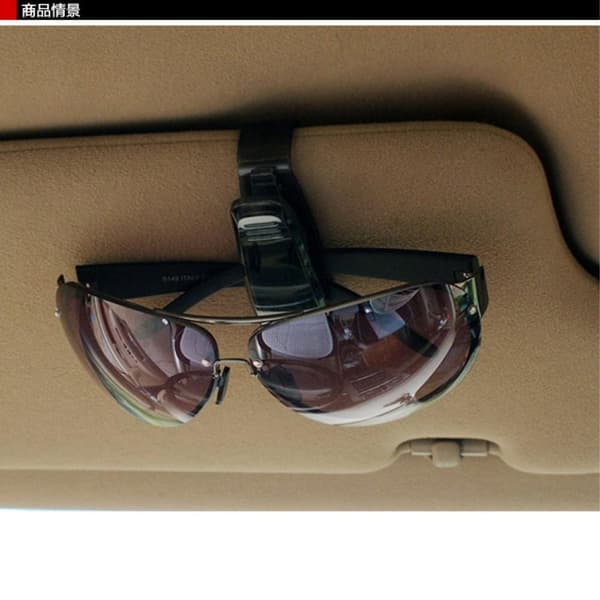 Holder for solbriller/briller i bilen Black