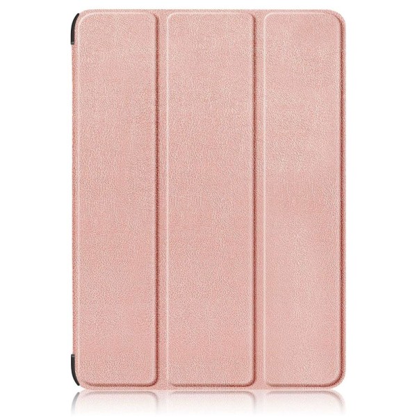 Kolminkertainen telinekotelo iPad 10.9 (2022) -tabletin suojukse Pink gold