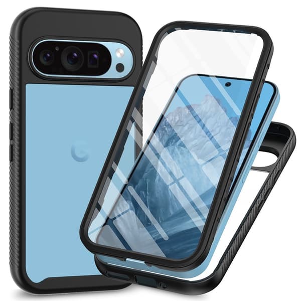 Telefoncover med skærmbeskyttelse til Google Pixel 10 Pro / 10 / 9 Pro / 9 Multicolor