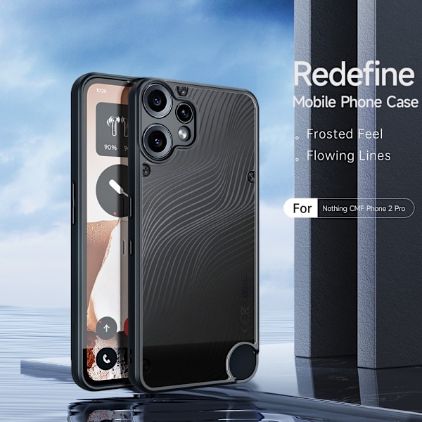 DUX DUCIS Aimo-sarjan Slim Case Nothing CMF Phone 2 Pro- TPU+PC Transparent